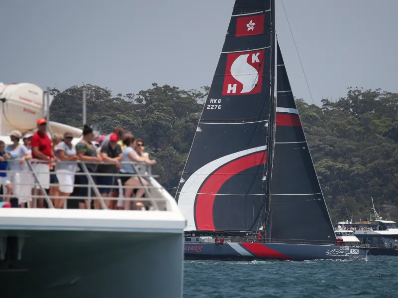 a small boat in a large body of water