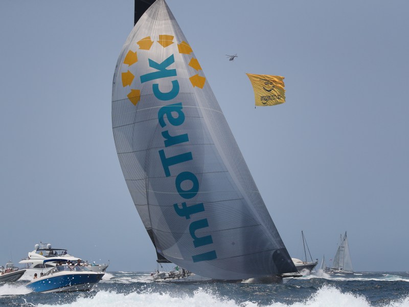 a large ship in the water