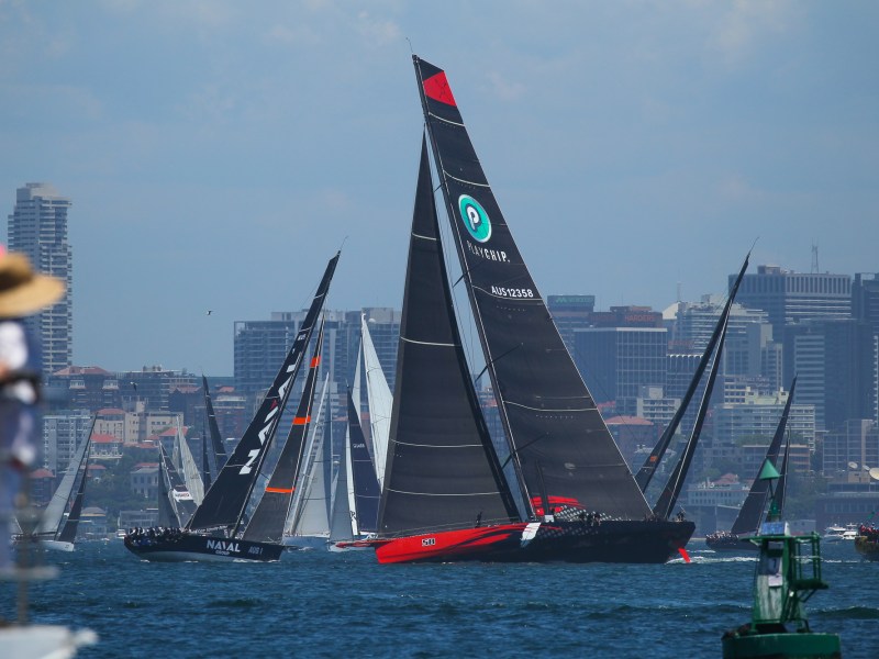 a large ship in a body of water