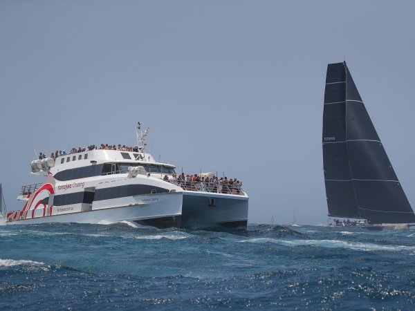 a large ship in a body of water