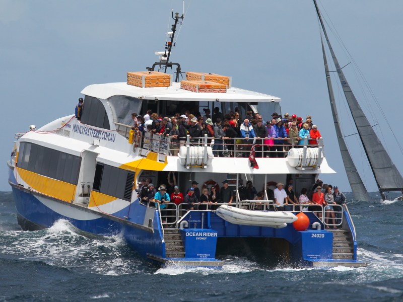a large ship in a body of water
