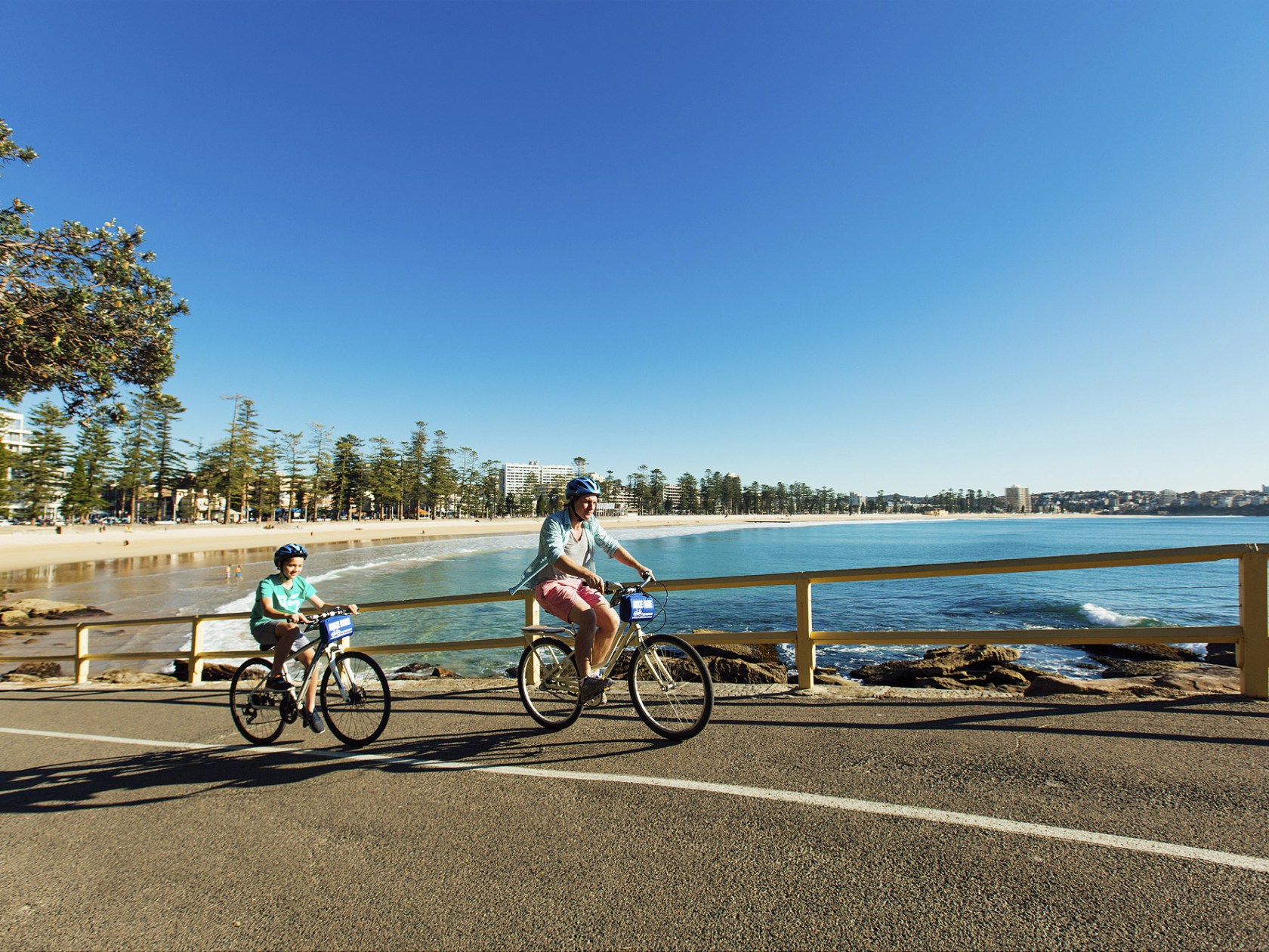 a bicycle is parked next to a body of water