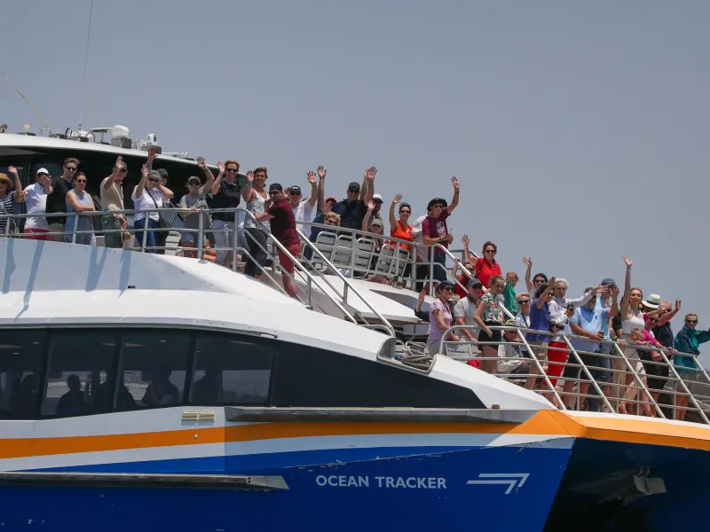 a large ship in a body of water