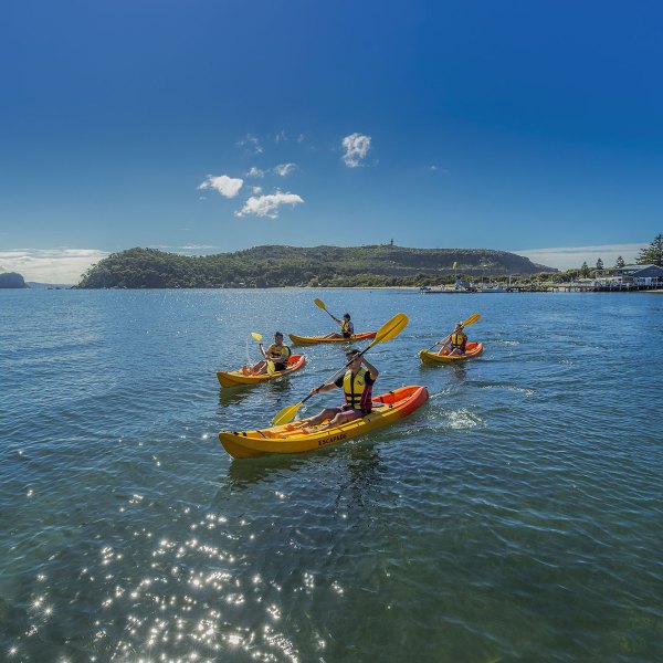 a small boat in a body of water