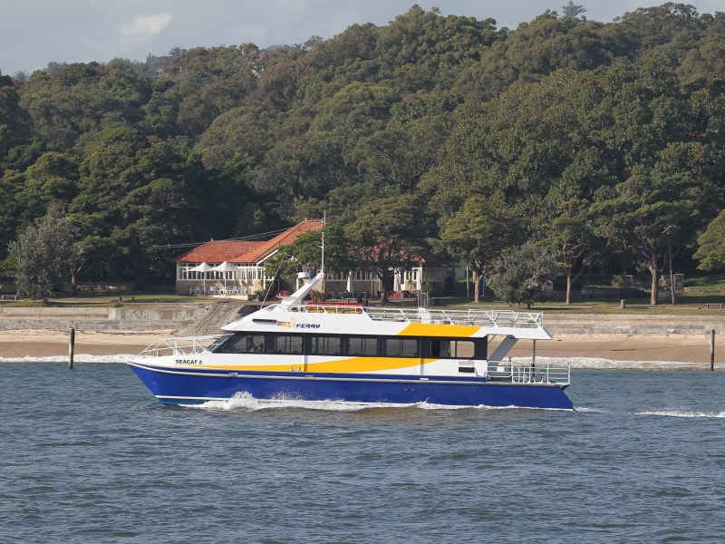 a small boat in a large body of water