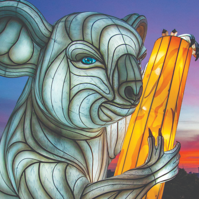 a close up of a colorful sunset