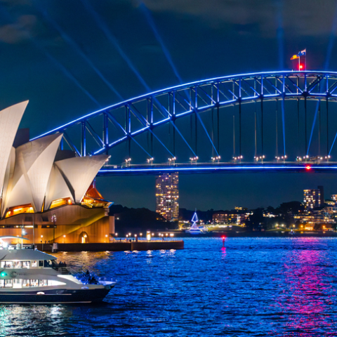 a large boat in a body of water